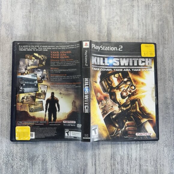 Kill Switch (Playstation 2 PS2) Complete In Box CIB tested working - Picture 4 of 4